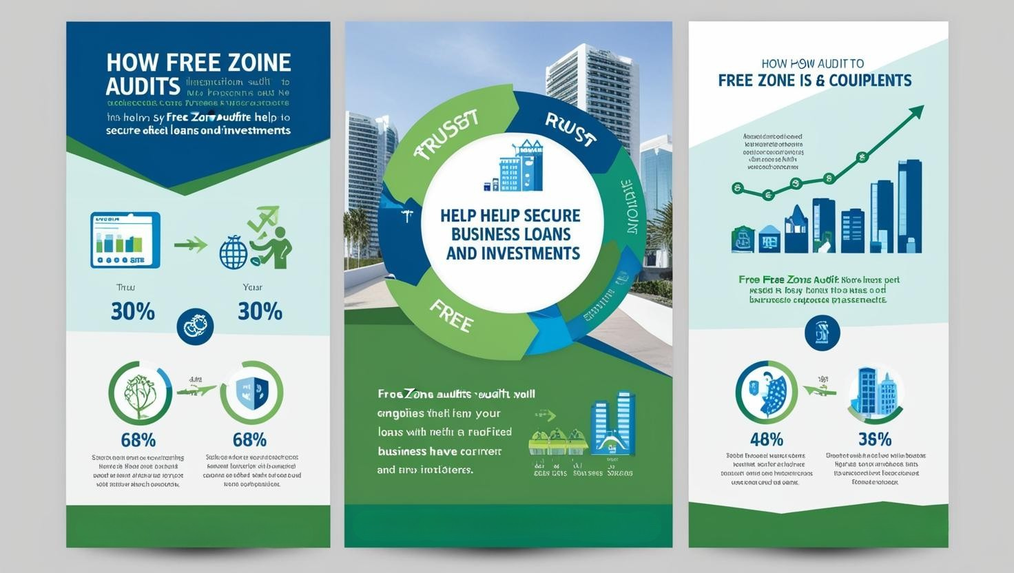 How Free Zone Audits Help in Securing Business Loans and Investments