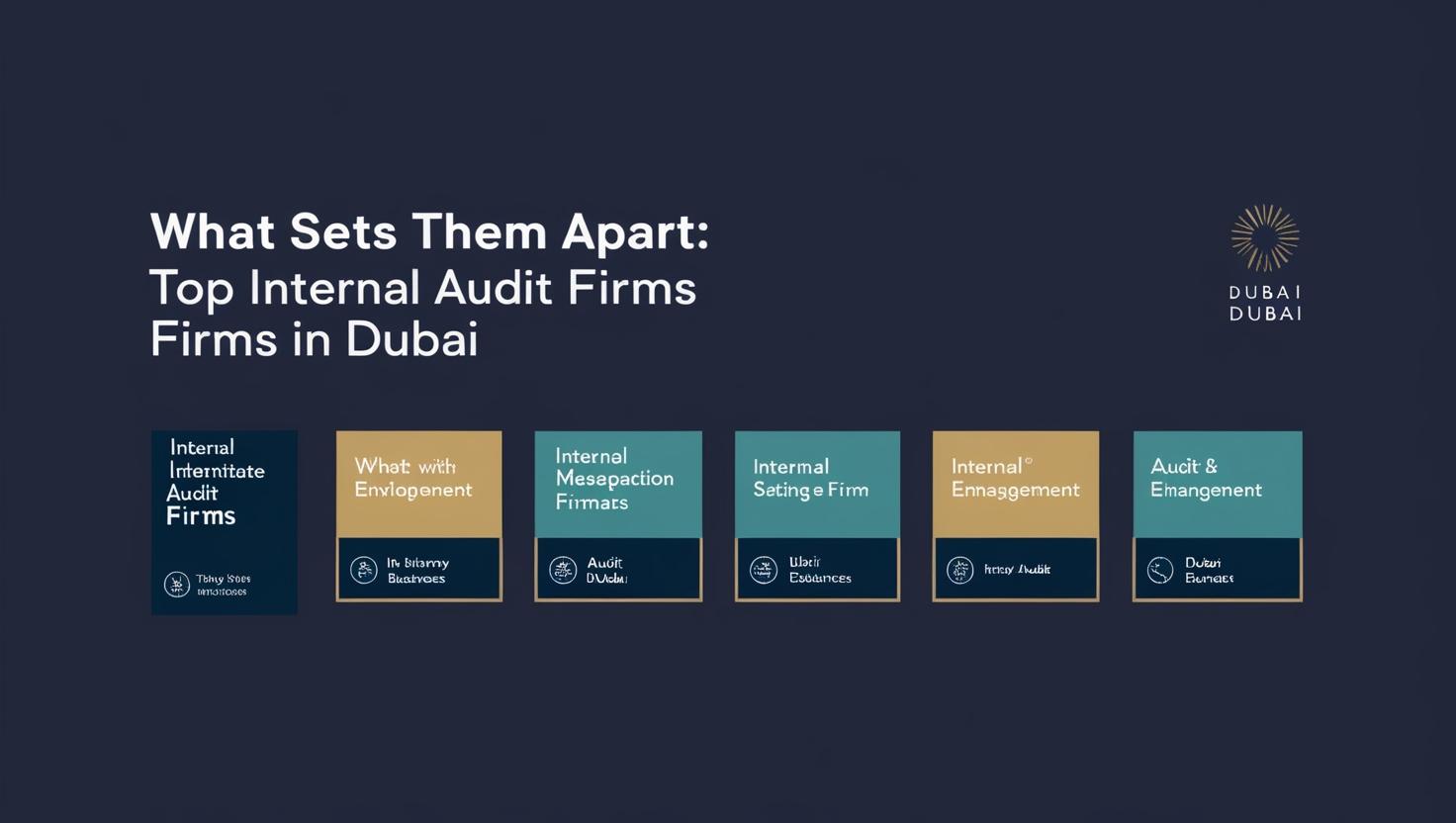 Top Internal Audit Firms in Dubai: What Sets Them Apart